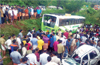 Kasargod: 2 killed, 18 injured   in car-bus collision near Kanhangad